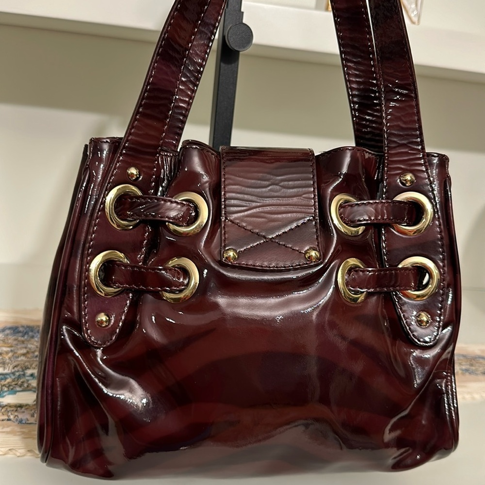 🔥Jimmy Choo Patent Leather Handbag🔥 - Picture 4 of 15